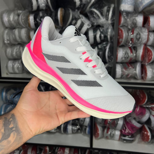 Adidas Adizero Cinza/Rosa