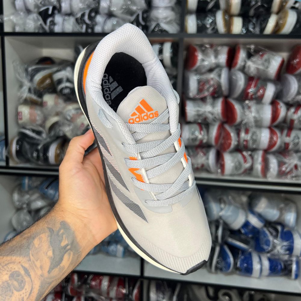 Adidas Adizero Off/Cinza/Laranja