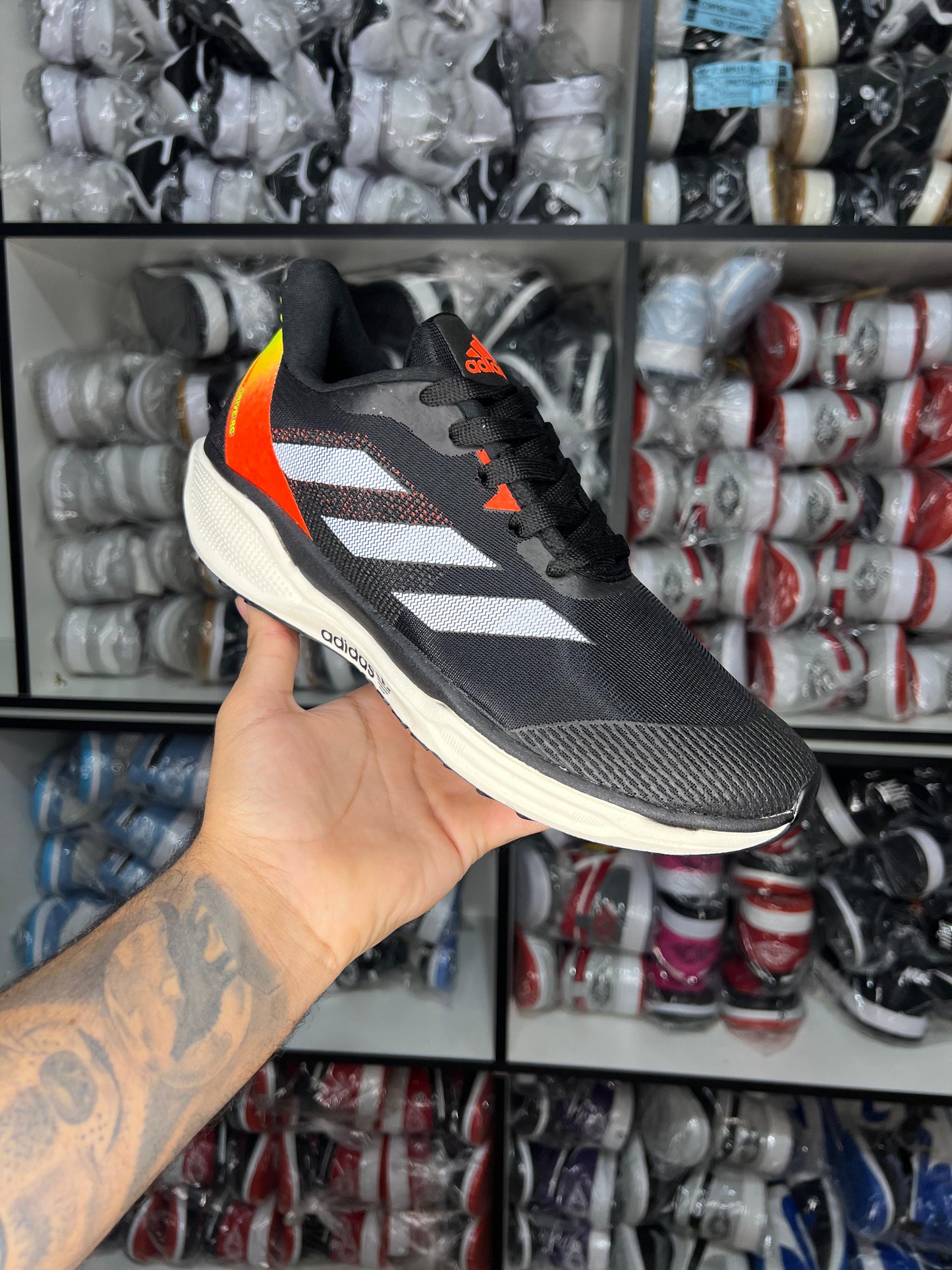 Adidas Adizero Preto/Laranja